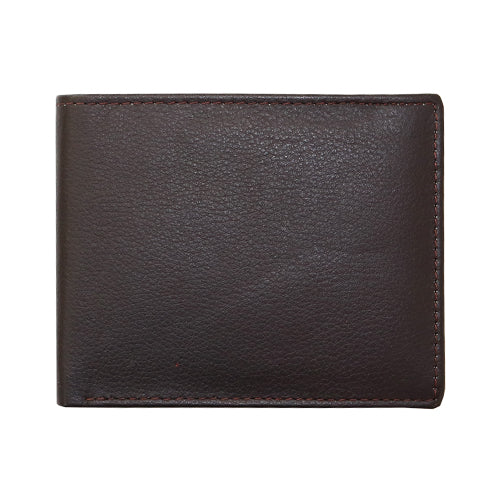 Man's Genuine Leather Wallet - Brown