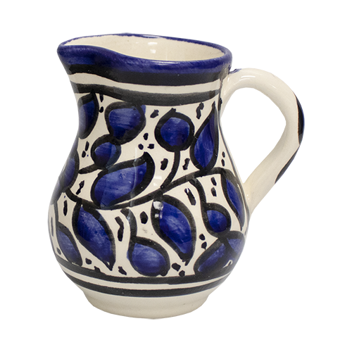 Armenian Ceramic Creamer Pitcher - Blue