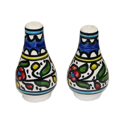 Armenian Ceramic Salt & Pepper Shaker- Traditional