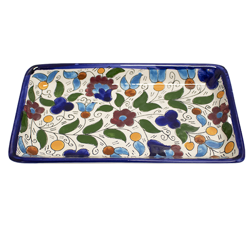 Armenian Traditional Multi-Floral Tray