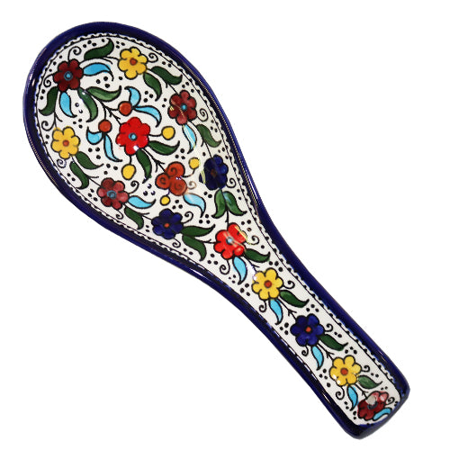 Armenian Traditional Floral Spoon Rest (2 Styles)