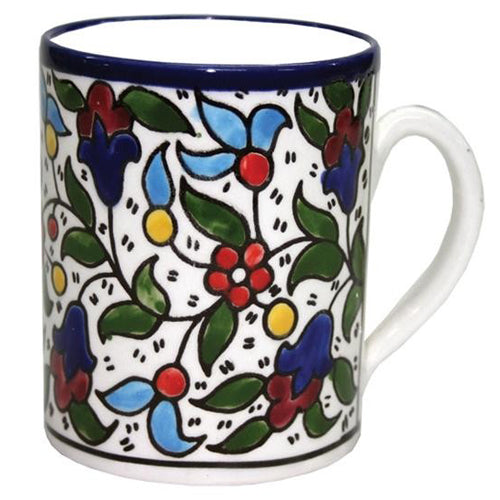 Armenian Traditional Multi-Floral Mug