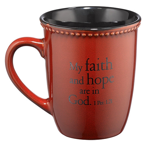 Faith Stoneware Mug