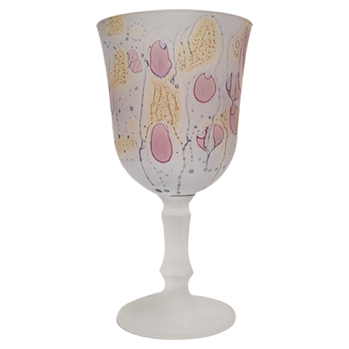 Glass Painted Goblet
