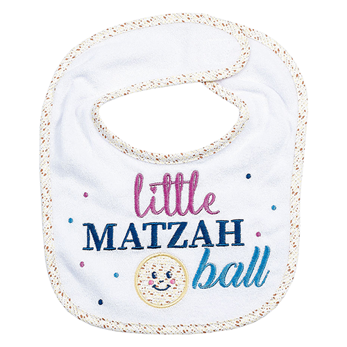 Passover Bib - "Little Matzah Ball"