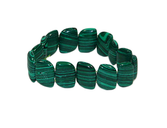 Eilat Stone Stretch Bracelet - Green