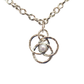 Interlocking Circles & Pearl Necklace
