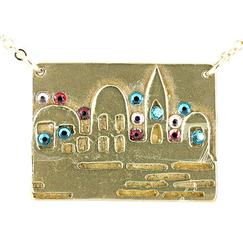 Jerusalem Necklace  "The City of Gold"