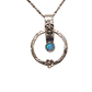 Opal Circle Necklace