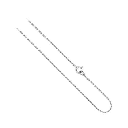 Sterling Silver Box Chain (Various Lengths)