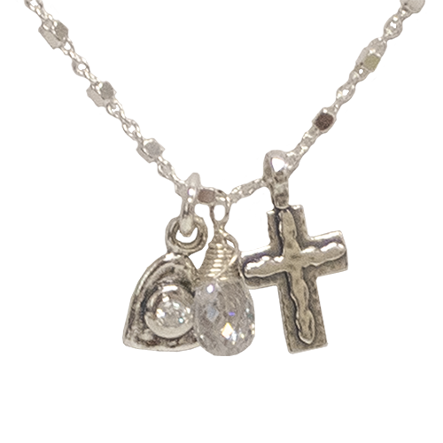 Charm Necklace - Clear