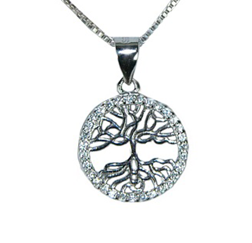 Tree of Life Round Necklace