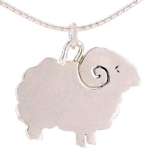 Silver Sheep Necklace – Holyland Marketplace