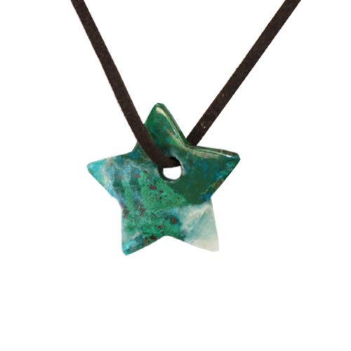 Eilat Stone Star Necklace (Large)