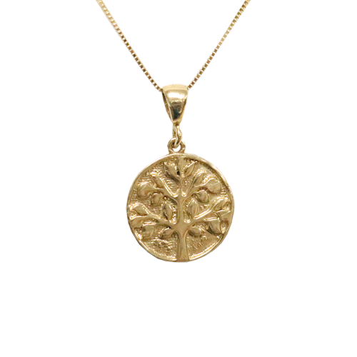 Tree of Life Necklace - 14k Gold