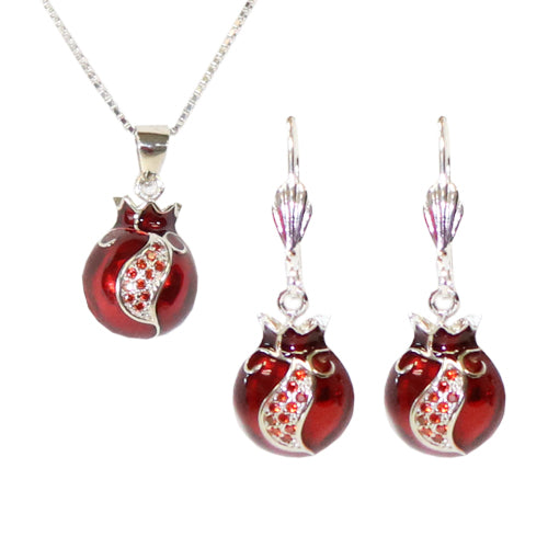 Pomegranate Jewelry Set