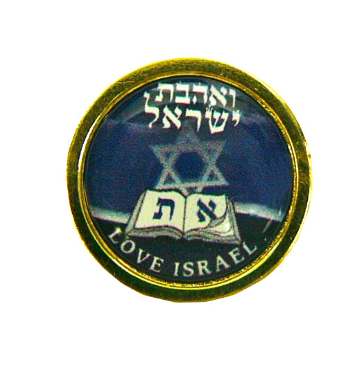 Love Israel Pin