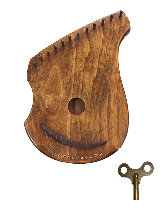 Biblical Lyre Harp - Chestnut