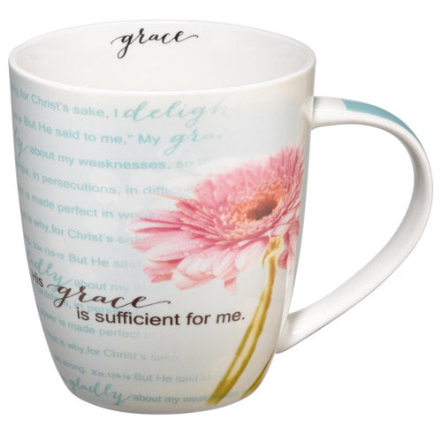 "His Grace Is Sufficient" Mug