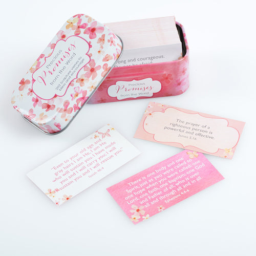 Scripture Promise Cards in TIn