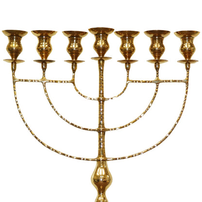 51" Temple Brass Menorah