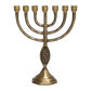 10" Grafted-In Solid Brass Menorah