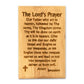 Olive Wood Magnet - Lord's Prayer