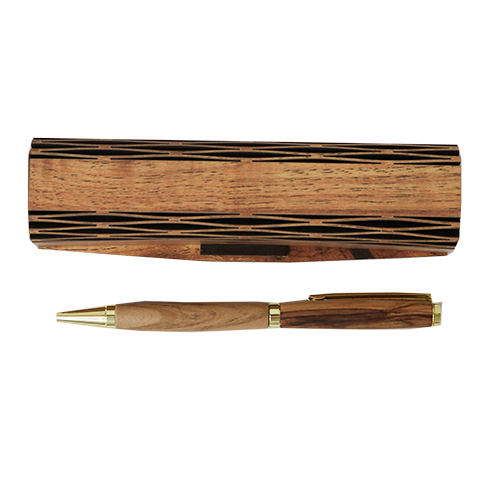 Olive Wood Pen & Case