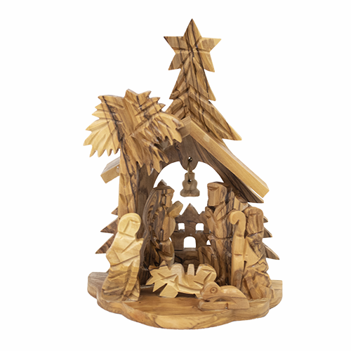 Olive Wood Handcrafted Nativity