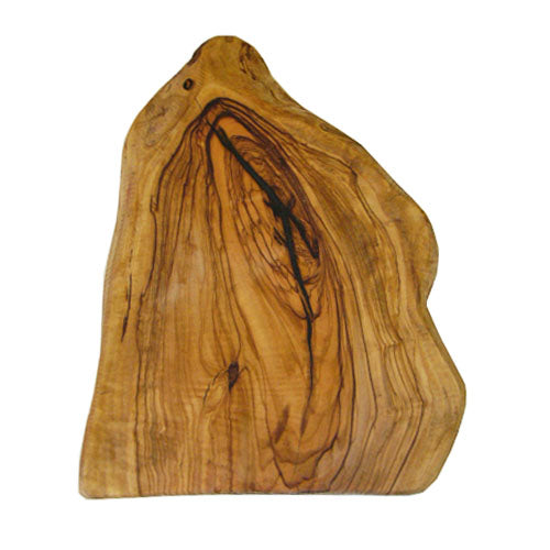 Olive Wood Rustic Serving/ Cheese Board - Small C