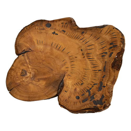 Olive Wood Rustic Serving/ Cheese Board - Small D