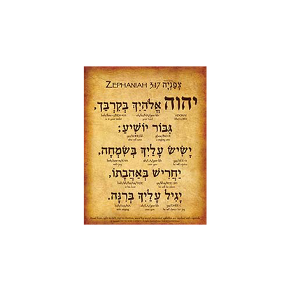 bible verse in hebrew and english 