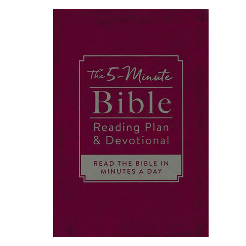 The 5 Minute Bible Reading Plan and Devotional