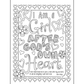 A Girl After God's Own Heart - Coloring Book