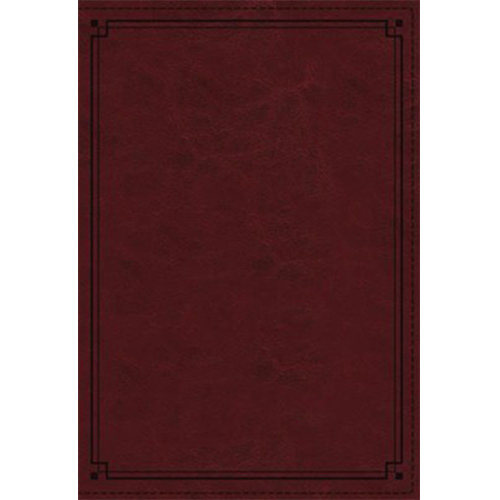 NKJV Comfort Print Study Bible - Crimson