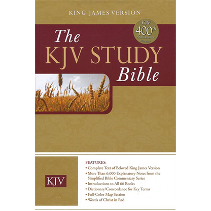 KJV Study Bible - Burgundy