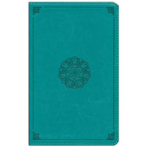 ESV Single-Column Thinline Bible - Turquoise
