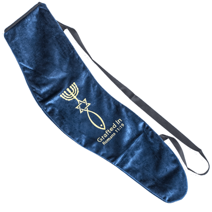 41" Shofar Embroidered Grafted-In Bag