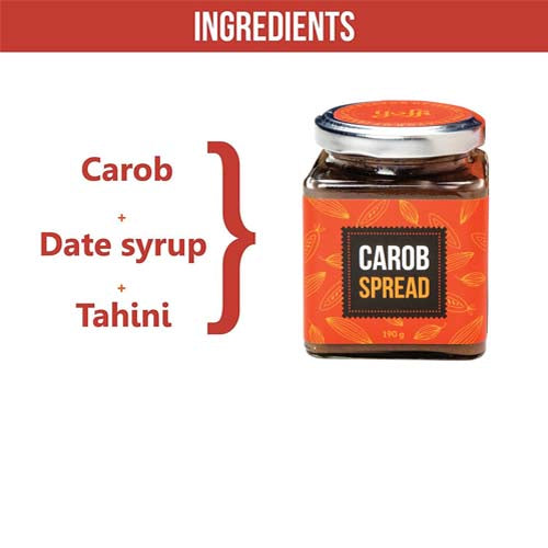 Tahini Carob Spread