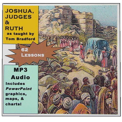 Joshua, Judges & Ruth Teaching Bundle (Audio -CD); by Tom Bradford