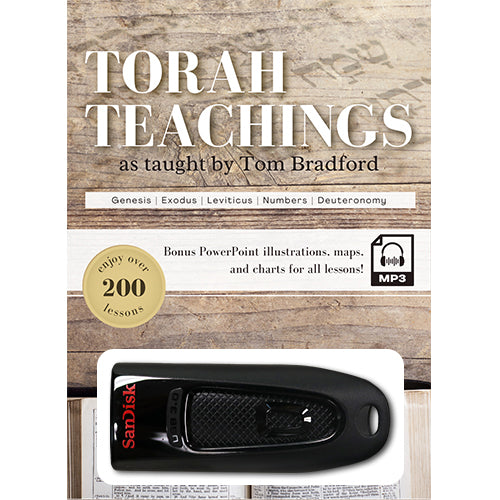 Torah Teachings Bundle (Audio-Flash Drive); by Tom Bradford